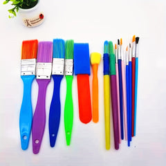 15pcs Painting Brush Sets for Kids DIY Painting Water Wash Graffiti Tool Set