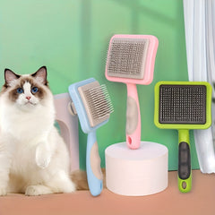 Self Cleaning Pet Comb for Cat Dog Grooming