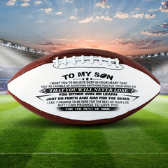 American Football For Outdoor Training and Play - Birthday Gift