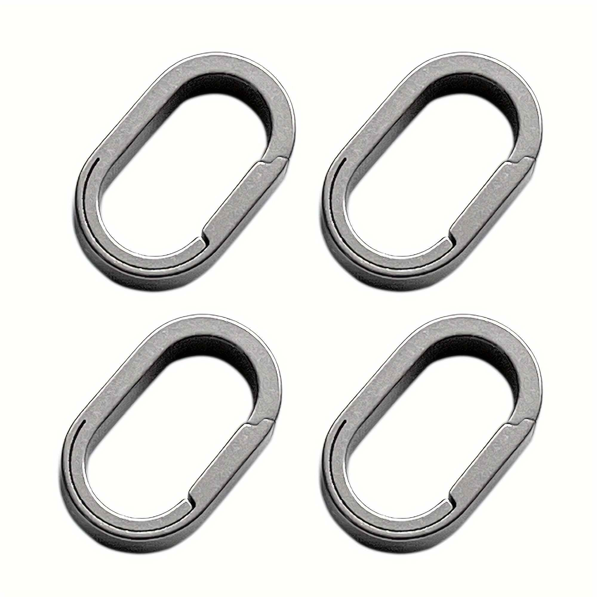 Titanium Quick Release Keyring Keychain for Camping Hiking