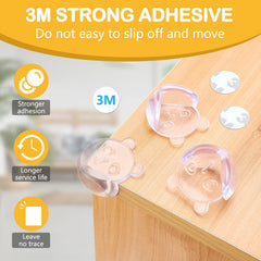 12pcs Corner Protector Safety Furniture Table Sharp Edge Coffee