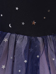 Girls Puff Sleeve Tutu Princess Dress for Christmas Party