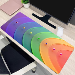 Half Arc Camouflage Pattern Mouse Pad Desktop Accessories