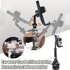 Adjustable Car Cup Holder Cellphone Mount Stand