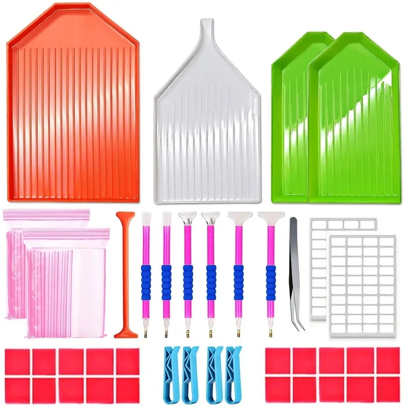 5D Diamond Painting Tools Accessories Kit for Rhinestone Art