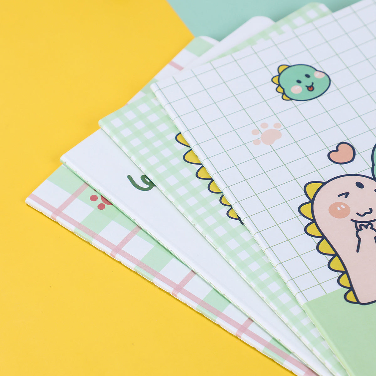 Cute Dino A5 Notebook 30 Pages, Kids Journal, Drawing Pad, Stationery Gift