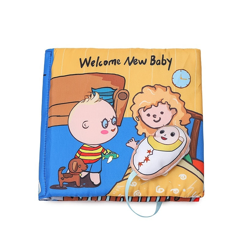 Early Baby Education Cloth Book: Washable and Tear Proof