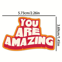 50pcs Inspirational Words Stickers Motivational Quote Vinyl Stickers