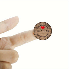 500 Spanish Thank You Labels for Scrapbooking