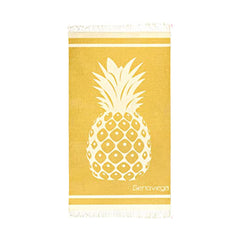 1pc Soundproof Beach Towel Oversized Quick Dry Tassel Travel Gym