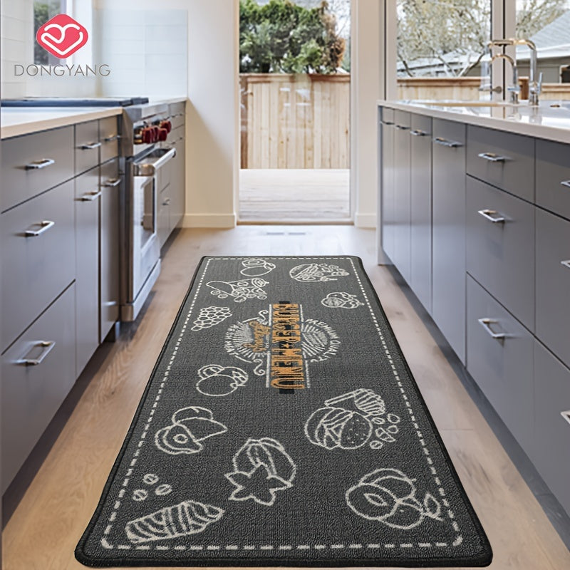 Soft Fluffy Kitchen Mat Entrance Door Mat Non slip Runner Rugs Bathroom Absorben