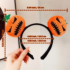 Halloween Hair Hoop Pumpkin Hair Accessories For Girls Teens