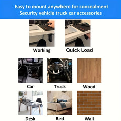 Rubber Coated Magnetic Prevents Scratches Concealment Magnetic Holder