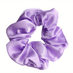 Large Scrunchies Hair Tie Solid Style Hair Rope Elastic Ponytail Holder