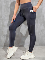 High Waist Yoga Leggings with Pockets Slimming Activewear