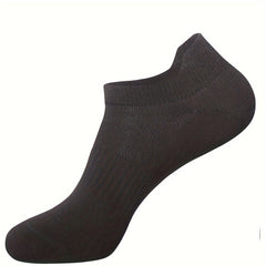 12 Pairs Men's Mid Crew Sport Socks Sweat Absorbing Comfy Breathable Socks