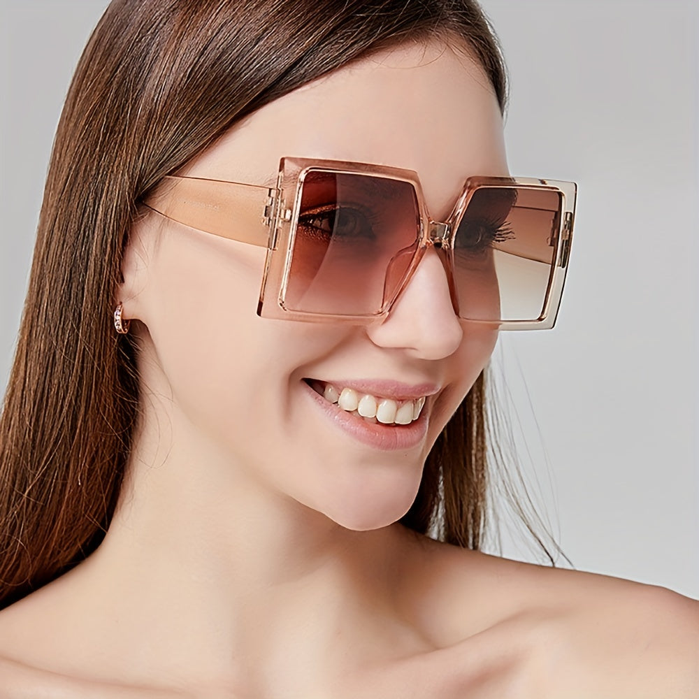 Women's Jelly Gradient UV400 Sun Shades Glasses