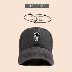 Men's Astronaut Pattern Baseball Cap
