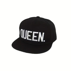 Queen Embroidery Baseball Cap Snapback Hat Hip Hop Sun Hat