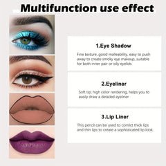 Functional Makeup Pen Lip Liner Eyeliner Eyeshadow Pencil