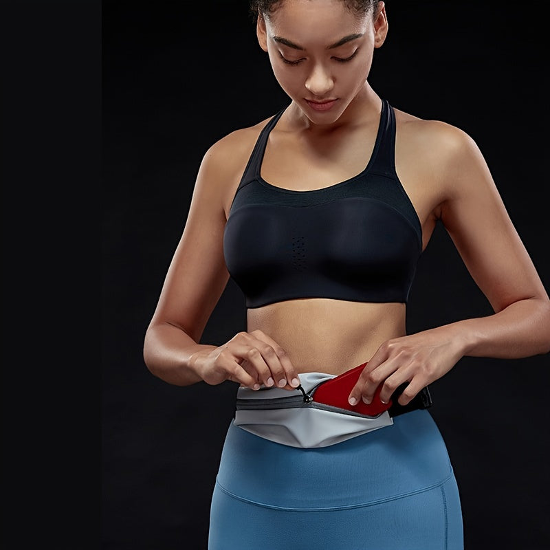 Reflective Waterproof Running Waist Bag Elastic Phone Bag