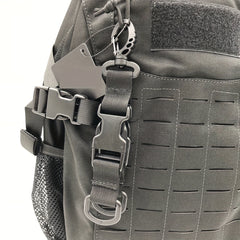 2pcs Tactical 360 Rotating Buckle Key Holder for Camping Hiking