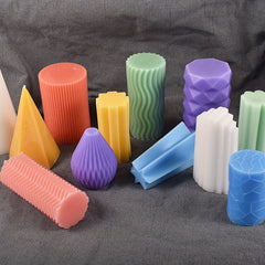 Cylinder Candle Silicone Mold for Epoxy Resin