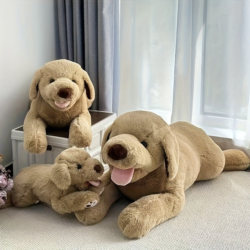 Giant Labrador Dog Plush Pillow Soft Polyester Stuffed Animal
