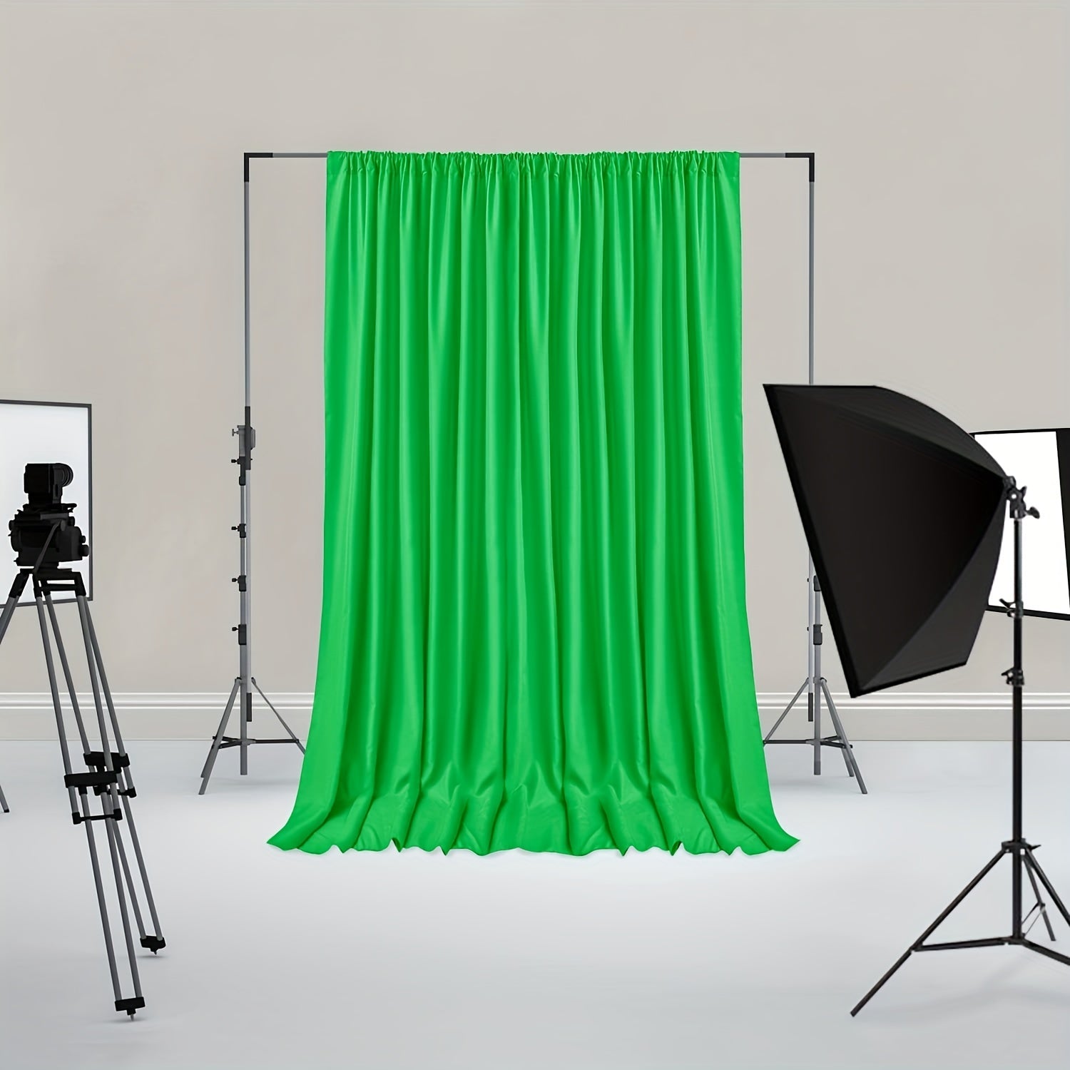 Professional Green Screen Backdrop for Streaming