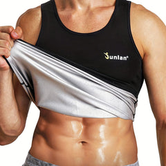 Sauna Ready Men's Sleeveless Tank Top for Waist Training & Gym