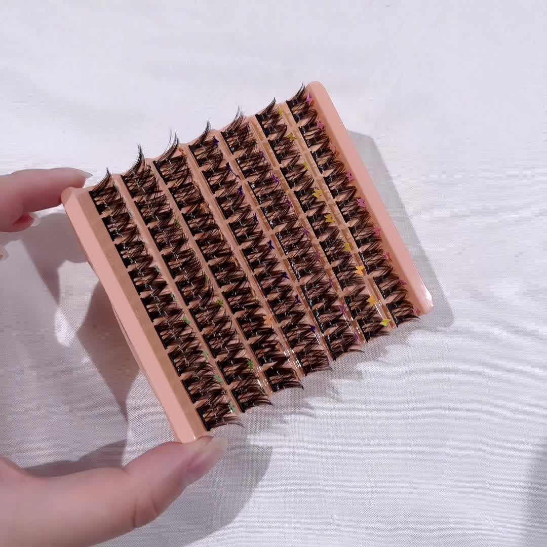 Butterfly Sequin Decor Lash Clusters DIY Eyelash Extensions