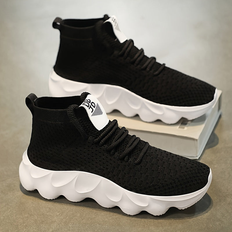 Soft Thick Sole Mesh Breathable Running Shoes Comfortable Sneakers