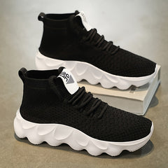 Soft Thick Sole Mesh Breathable Running Shoes Comfortable Sneakers