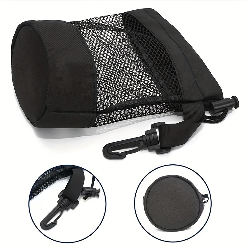 Mesh Drawstring Bag for Golf & Tennis Balls Storage