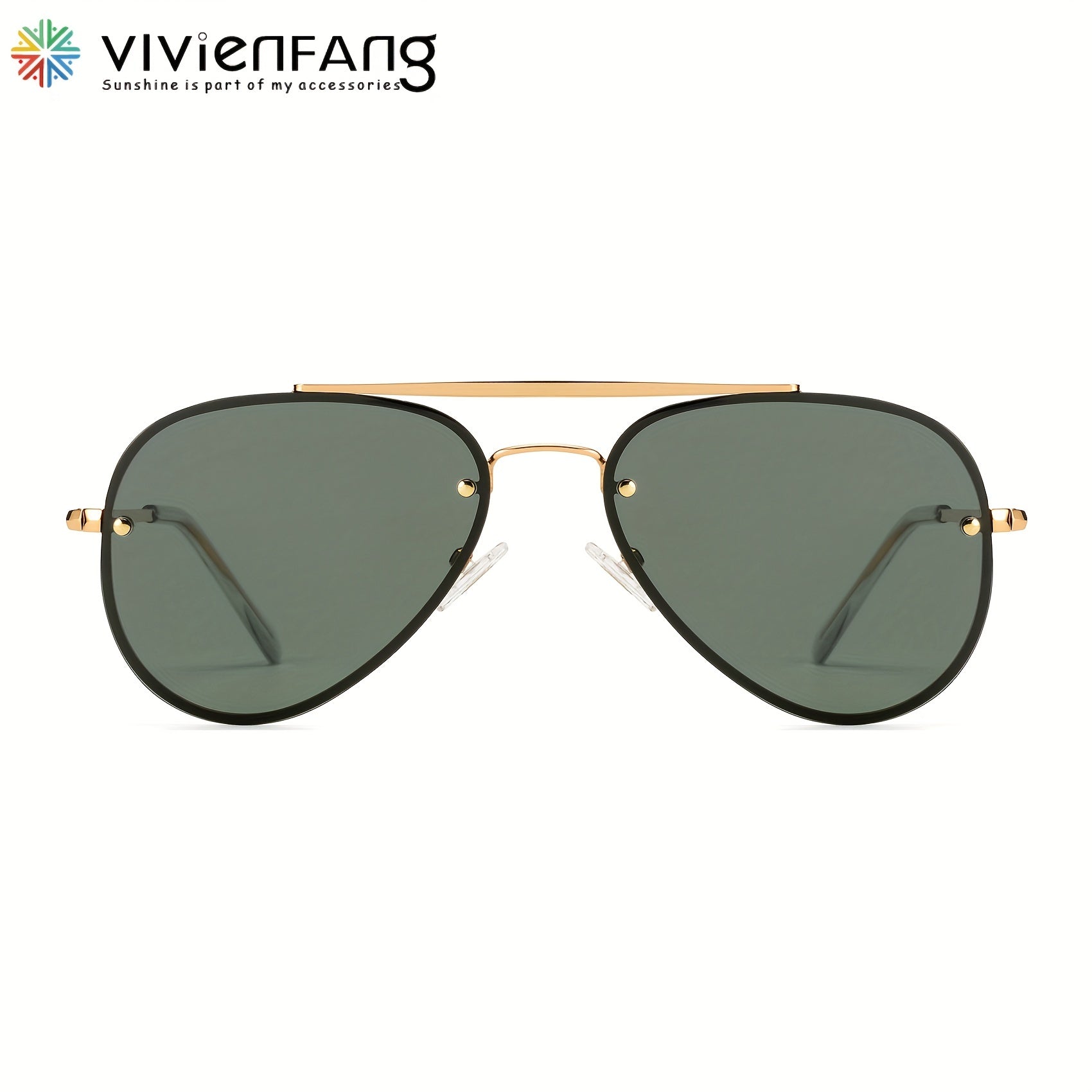 Men's Polarized Aviator Sunglasses UV400 Eye Protection with Glasses Bag
