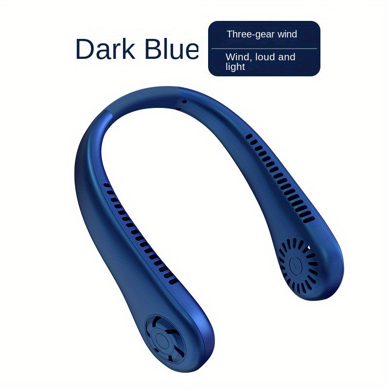 Portable Neck Fan USB Rechargeable Outdoor Sport Fan