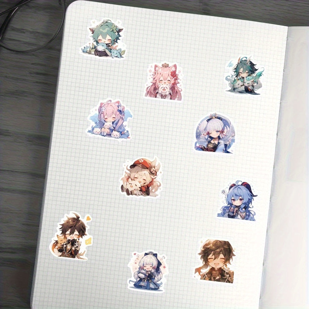100pcs Anime Character PVC Stickers Waterproof for Laptop Luggage Bike Cup