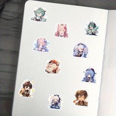 100pcs Anime Character PVC Stickers Waterproof for Laptop Luggage Bike Cup