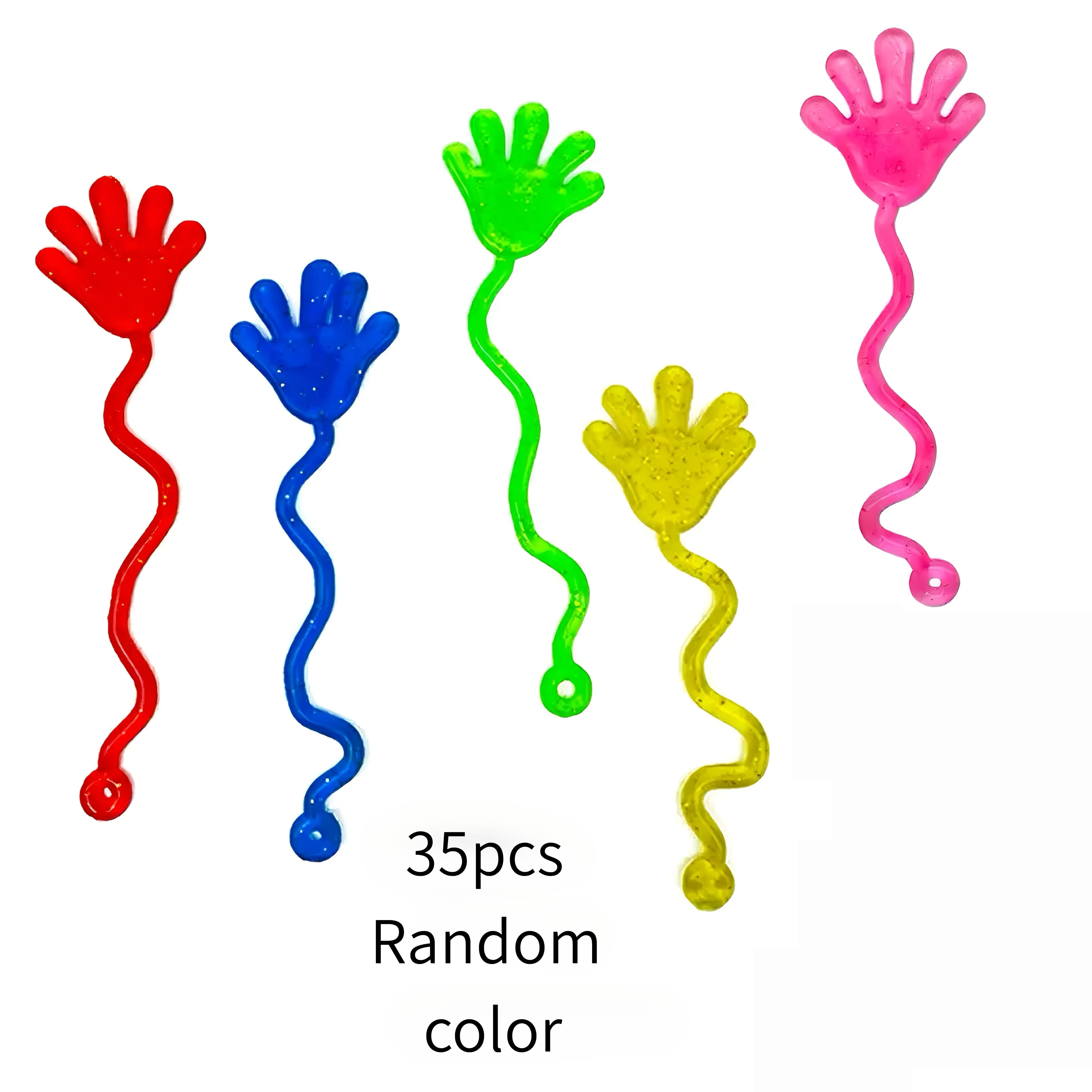 Adhesive Finger Toys Wall Climbing Game Colorful Hands Party Favors