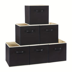 2 Pcs Large Fabric Storage Boxes For Organizing Files