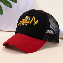 Kids Car Embroidered Baseball Cap for Party Sun Protection