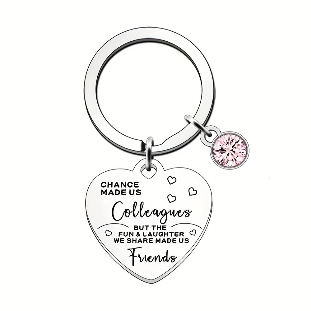 Inspirational You Touched Lives Keychain Thank You Gift