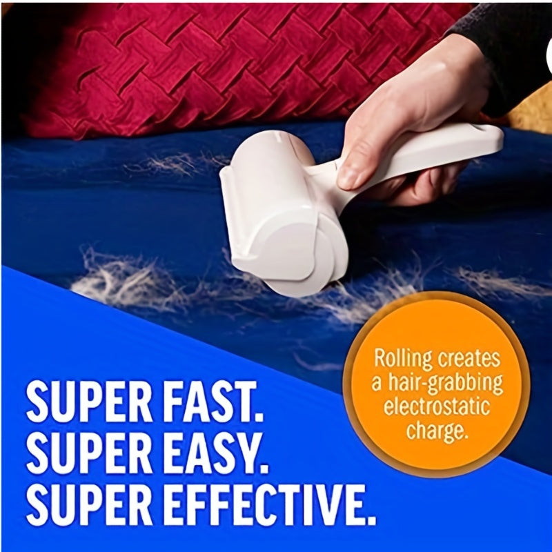 Pet Hair Remover Roller for Dog Cat - Reusable Lint Roller Sticky Brush