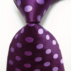 Men's Dot Jacquard Woven Tie
