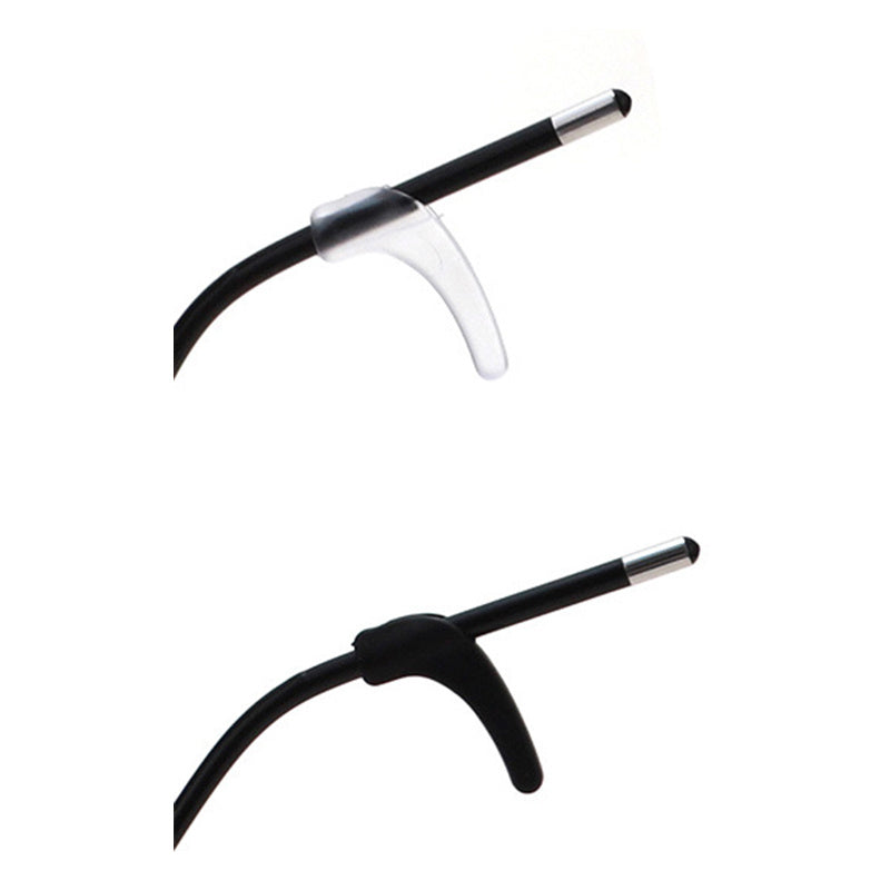 OOLVS Glasses Ear Grip Eyeglass Strap Holder Silicone Anti Slip for Glasses