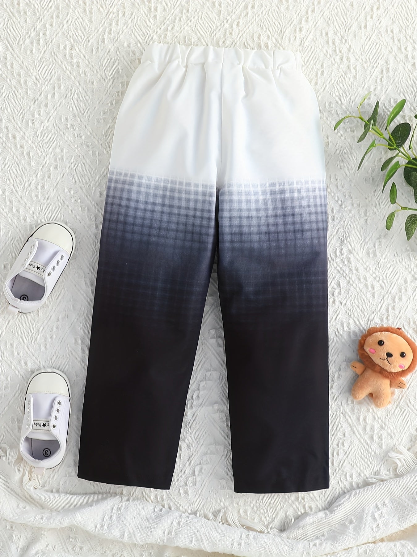 Boys Gradient Soft Long Pants, Spring/Autumn Kids Clothing