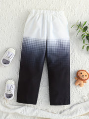 Boys Gradient Soft Long Pants, Spring/Autumn Kids Clothing