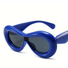 Y2K Oval Sunglasses Cat Eye Candy Shades