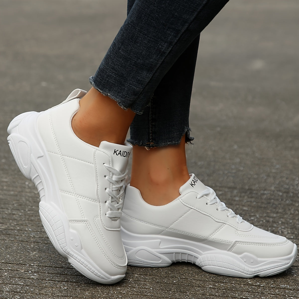 Women's Non slip Athletic Running Shoes Lightweight Dad Shoes