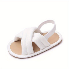 Baby Girls Slip On Slide Sandals Assorted Colors